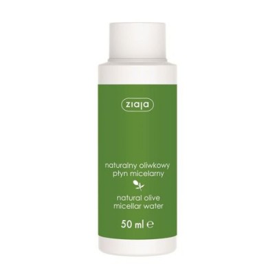 Miniaturka artykułu - ZIAJA Travel Oliwkowy płyn micelarny, 50 ml 