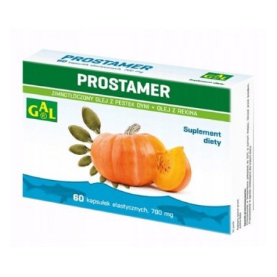 Miniaturka artykułu - Prostamer 0,25g + 0,25g - 60 kapsułek