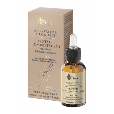 Miniaturka artykułu - AVA Aktywator młodości żel, Peptyd Biomimetyczny, 30ml