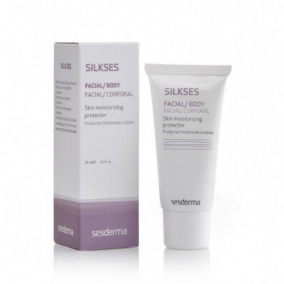 Miniaturka artykułu - SESDERMA SILKSES Krem ochronno-nawilżający, 30ml