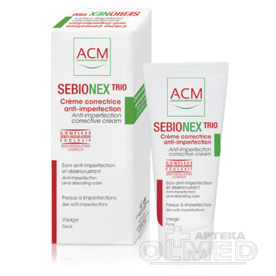 Miniaturka artykułu - SEBIONEX TRIO Krem - 40 ml