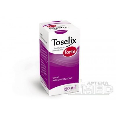 Miniaturka artykułu - Toselix Forte syrop - 150 ml