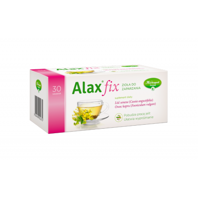 Miniaturka artykułu - Alax FIX zioła do zaparzania, 30 saszetek
