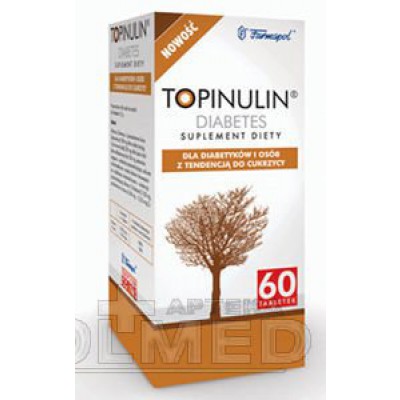 Miniaturka artykułu - Topinulin Diabetes - 60 tabletek