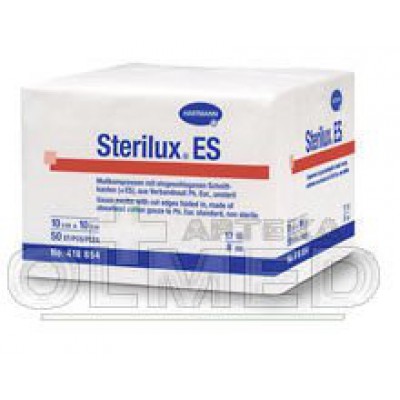 Miniaturka artykułu - STERILUX ES Kompresy gazowe niejałowe 13-nitkowe 8-warstwowe 5cm x 5cm - 100 szt. (25999)
