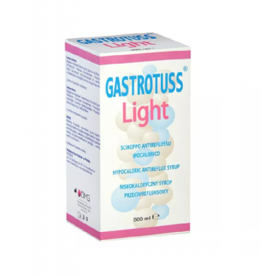 Miniaturka artykułu - Gastrotuss Light Syrop, 500 ml 