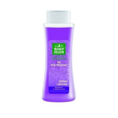 BIAŁY JELEŃ Żel pod prysznic z łopianem i jagodą - 250 ml 26373 (26373)