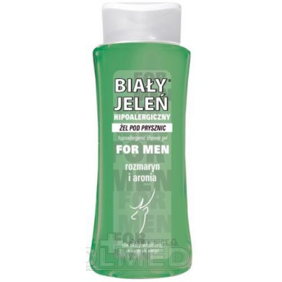 BIAŁY JELEŃ FOR MEN Żel pod prysznic z rozmarynem i aronią - 250 ml (26374)