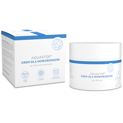 Miniaturka artykułu - AQUASTOP Krem pielęgnacyjno-ochronny - 50 ml 