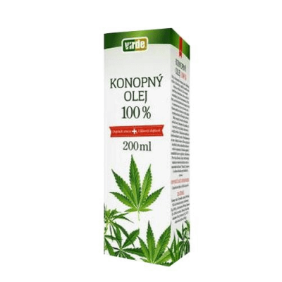 Miniaturka artykułu - Virde Olej z konopi 100%, 200 ml