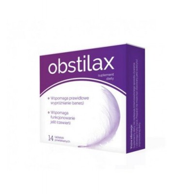Miniaturka artykułu - Obstilax - 14 tabletek
