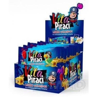 Miniaturka artykułu - Vita Piraci lizaki witaminowe - 1 sztuka