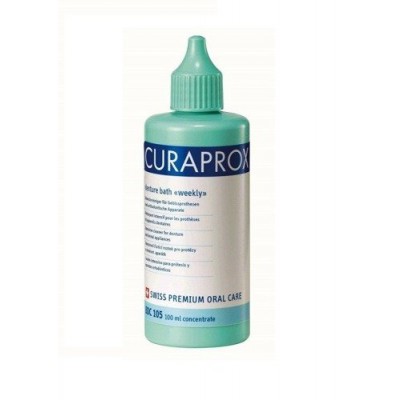 Miniaturka artykułu - CURAPROX BDC 105 Koncentrat do czyszczenia protez - 100 ml