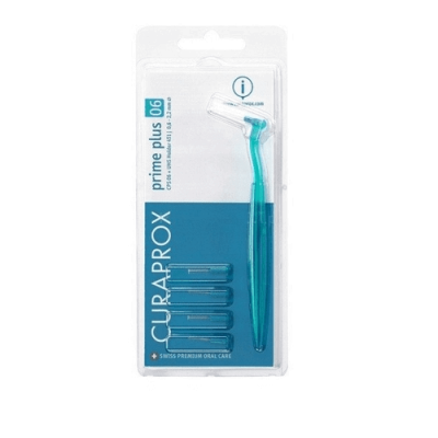 Miniaturka artykułu - CURAPROX CPS 06 Prime Plus 5 szczoteczek + uchwyt UHS 451 - 1 zestaw