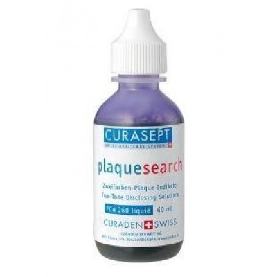 Miniaturka artykułu - CURAPROX plaquefinder PCA 260 Płyn do wybarwiania płytki nazębnej - 60 ml