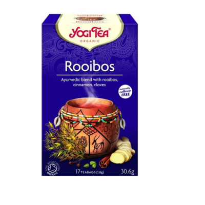 Miniaturka artykułu - YOGI TEA Rooibos Wykwintny rooibos, 17 saszetek