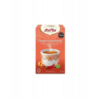 Miniaturka artykułu - YOGI TEA Heartwarming Radość życia, 17 saszetek