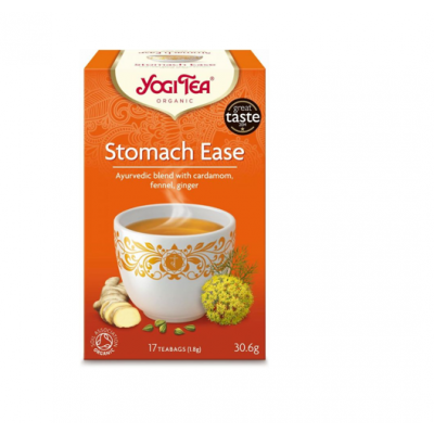 Miniaturka artykułu - YOGI TEA Stomach ease Na trawienie, 17 saszetek