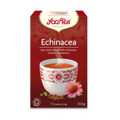 Miniaturka artykułu - YOGI TEA Echinacea, 17 saszetek