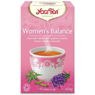 Miniaturka artykułu - YOGI TEA Women's balance R&oacute;wnowaga dla kobiety, 17 saszetek