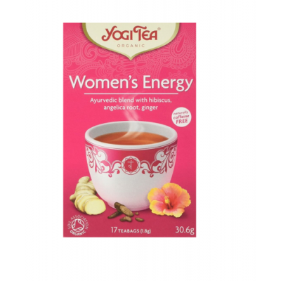 Miniaturka artykułu - YOGI TEA Women's energy Energia dla kobiety, 17 saszetek