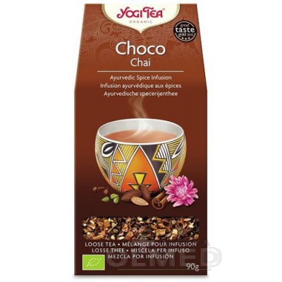Miniaturka artykułu - YOGI TEA Sypana Choco chai Czekoladowy czaj, 90 g