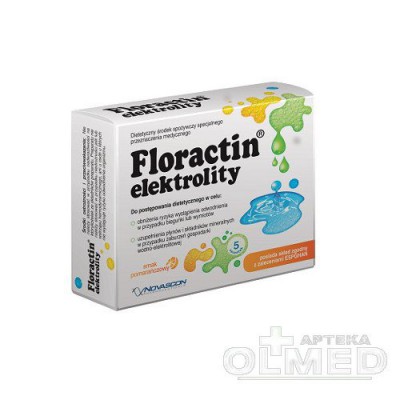 Miniaturka artykułu - Floractin Elektrolity - 5 saszetek (27338)