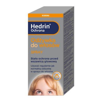 Miniaturka artykułu - Hedrin Ochrona Odżywka do włos&oacute;w w sprayu - 120 ml
