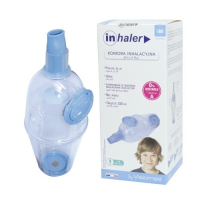 Miniaturka artykułu - Komora inhalacyjna INHALER z ustnikiem 6l+ - 320 ml