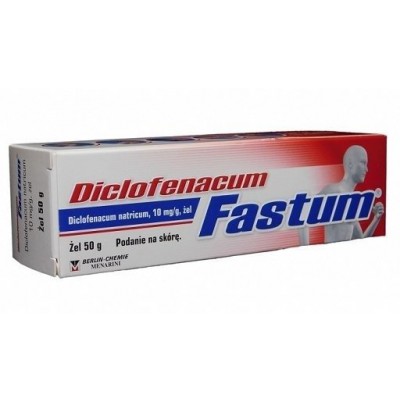 Miniaturka artykułu - Diclofenacum Fastum żel 0,01g/g - 50 g