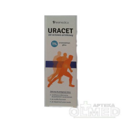 Miniaturka artykułu - PARAMEDICA URACET żel octowo-arnikowy - 100 g