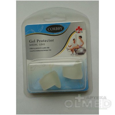 Miniaturka artykułu - CORBBY Gel Protector rozmiar S - 2 sztuki
