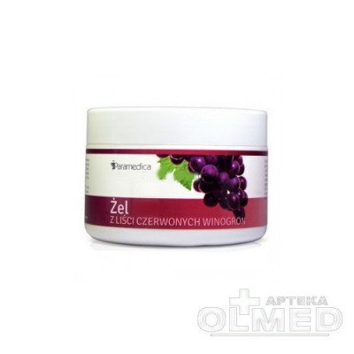 Żel z liści czerwonych winogron Paramedica - 250 g