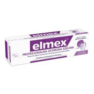 Miniaturka artykułu - ELMEX Pasta do zęb&oacute;w Profesjonalna Ochrona Szkliwa- 75ml