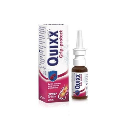 Miniaturka artykułu - Quixx Grip-protect Aerozol do nosa - 20 ml