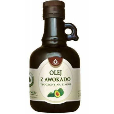 Miniaturka artykułu - Olej z awokado tłoczony na zimno - 250 ml (Oleofarm)