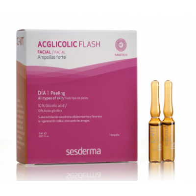 Miniaturka artykułu - SESDERMA EFEKT FLASH Serum w ampułkach, 2x2 ml