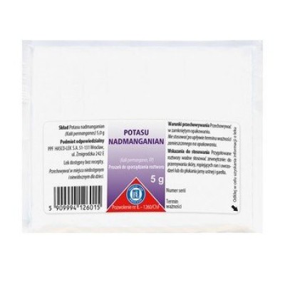 Miniaturka artykułu - Potasu nadmanganian Kalium hypermanganicum - 5 g