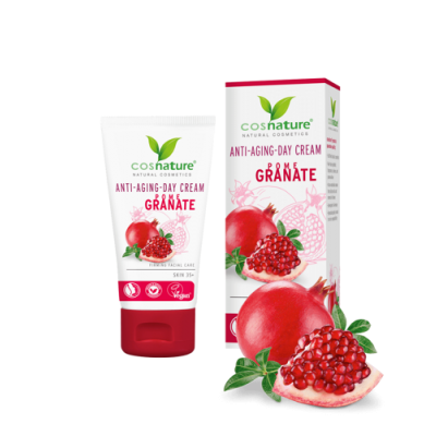 Miniaturka artykułu - COSNATURE Nawilżający krem na dzień z owocem granatu - 50 ml
