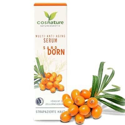Miniaturka artykułu - COSNATURE Multiwitaminowe przeciwzmarszczkowe serum z rokitnikem - 30 ml
