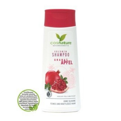 Miniaturka artykułu - COSNATURE Szampon zwiększający objętość z granatem - 200 ml