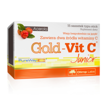 Miniaturka artykułu - Olimp Gold-Vit C Junior - 15 saszetek