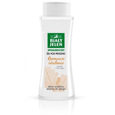 BIAŁY JELEŃ Kremowy żel pod prysznic z Korą Dębu - 250 ml