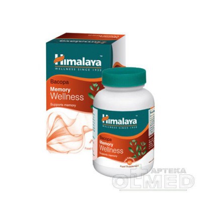Miniaturka artykułu - HIMALAYA Wellness Bacopa - 60 kapsułek (29073)