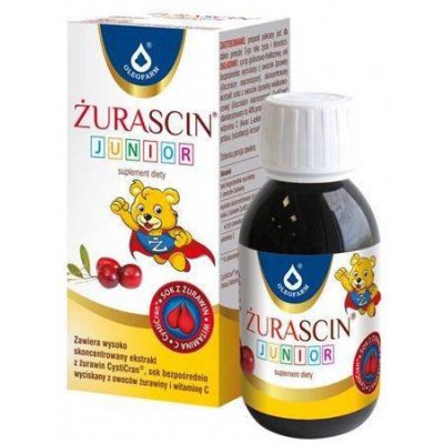 Miniaturka artykułu - Żurascin Junior syrop - 100 ml 