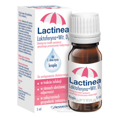 Miniaturka artykułu - Lactinea krople - 5 ml