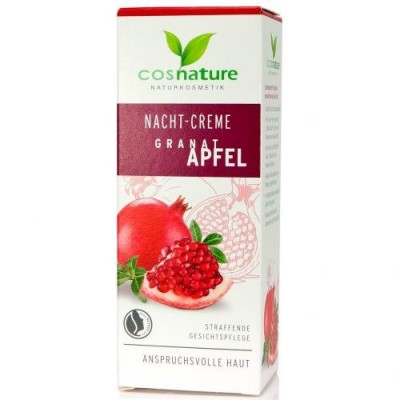 Miniaturka artykułu - COSNATURE Odżywczy krem na noc z owocem granatu - 50 ml (28722)