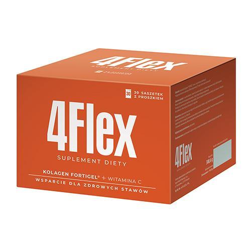 Miniaturka artykułu - 4Flex, 30 sasz. USZKODZONE OPAKOWANIE TEKTUROWE