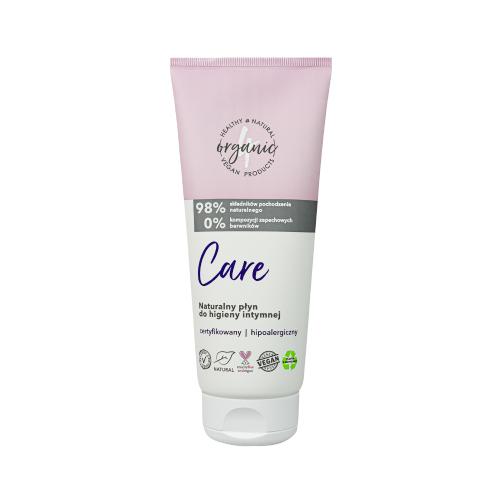 Miniaturka artykułu - 4ORGANIC Care Płyn do higieny intymnej, 200ml