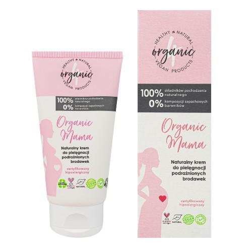 Miniaturka artykułu - 4ORGANIC Naturalny krem do pielęgnacji podrażnionych brodawek, 50 ml